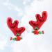 Minkissy Antler Hair Clips - 2pcs Christmas Reindeer Hairpins for Women & Girls - Cute Holiday Accessories - Buy Online on GoSupps.com