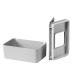 Ophobay Baby Wipes Dispenser - Grey Diaper Wipes Holder with Seal Design - Buy Online on GoSupps.com