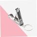 FRCOLOR Stainless Steel Nail Clipper Stainless Steel Nail Clippers Folding Nail Clipper Stainless Steel Bottle Opener Key Chain Strength - Buy Online on GoSupps.com