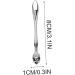 Angoily 2pi ces B tons De Massage Pour Yeux Accessoires De Pour Contour Yeux Fatigue 8x1cm argent - Buy Online on GoSupps.com