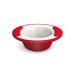 Ornamin Keep Warm Bowl 200 ml Red Melamine (model 203) | keep warm plate melamine plate thermo bowl