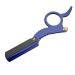Buy Sonew Retro Barber Razor for Men - Straight Edge Wooden Handle Replaceable Blades & Beard Styling Set (Blue) - International Shipping Available - Buy Online on GoSupps.com
