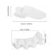 Toe Separator & Valgus Spreader - 2 Pairs Silicone Spreaders for Pedicure Overlapping Toes - Universal Fit for Men & Women Available in 3 Colors - Buy Online on GoSupps.com