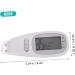 Mikikit 1 Set Moisture Tester Face Moisture Test Pen Skin Analyzer Device Facial Skin Analyzer Moisture Meter Skin Softness Analyzer Face Hydration Tester Abs Fuel Meter Water Oil White - Buy Online on GoSupps.com