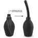 Anal Douche for Women and Men - 10 oz Enema Bulb Cleaner for Shower, Wash Flusher System (Black) - Buy Online on GoSupps.com
