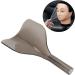 Hairdressing Face Mask Cover for Cutting, Dyeing & Styling - Transparent Gray - Buy Online on GoSupps.com