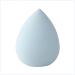 Powder puff 1Pc Cosmetic Puff Powder Smooth Women's Makeup Foundation Sponge Beauty Make Up Tools & Accessories Water Drop Blending Shape Face powder puff (Size : Water Light blue)