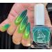 Parrot Polish Allamanda Thermal Nail Polish - Green/Lime