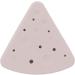 Powder Puff Holder Convenient Triangular Powder Puff Storage Box with Smooth Opening and Dustproof for Home Travel (Chocolate Color) - Buy Online on GoSupps.com