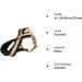 Premium Touring Harness Caramel - Adjustable 50-80 cm 25 mm | International Shipping Available - Buy Online on GoSupps.com