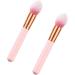 Didiseaon 2pcs Cosmetics Brush Makeup Powder Brush Cosmetic Brush Highlighter Makeup Brush Wooden - Buy Online on GoSupps.com