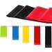Meiliyizu 5Pcs Resistance Loop Exercise Band For Working Out Stretching Elastic Workout Band Fitness Band For Stretching Yellow - Buy Online on GoSupps.com