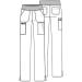 Dickies EDS Essentials Women Scrubs Pant DK005 - 4X-Large Plus Espresso | Natural Rise Tapered Leg Pull-On - Buy Online on GoSupps.com