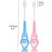 Clean Cute Penguin Children's Toothbrush - Manual Suction Cup Design for Ages 3-12 | 1 Pack - Buy Online on GoSupps.com