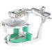Articulator pine frame dental SJK articulator universally adjustable dental tooth articulator for laboratory base plate tools with rubber clothing