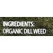 Simply Organic Dill Weed Cut & Sifted - 0.81 oz: Top-Quality Seasoning - Buy Online on GoSupps.com