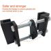 Vanroug Robust Steel Beam Clamp | Heavy Pocket Bracket for Muay Thai MMA Training Gymnastics Climbing | 227 kg Load Capacity - Buy Online on GoSupps.com