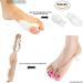 Pedimend Silicone Gel Toe Spreader for Hallux Valgus Relief | Big Foot Alignment & Discomfort Reduction | International Shipping Available - Buy Online on GoSupps.com