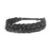 Bobiya 5 Strand Synthetic Hair Braided Headband - Classic Chunky Wide Braids for Women & Girls in Dark Brown | Elastic Stretch Hair Part - Buy Online on GoSupps.com