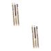 WOONEKY 4 Pcs Long Lasting Eyebrow Pencils Waterproof Eyebrow Pencil Light Grey Lead Pencils Eyebrown