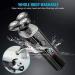 Men's Electric Razor 4 in 1 Waterproof Rotary Shaver - Travel Rechargeable USB Cordless Easy to Operate & Store - Buy Online on GoSupps.com
