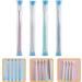 Buy Healvian Eco-Friendly Charcoal Toothbrushes 4 Pack Plastic-Free Organic Bristles for Women - Buy Online on GoSupps.com