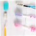 FRCOLOR 30 Pcs Travel Toothbrush Covers - Portable Food Grade Silicone Caps for Universal Electric Toothbrushes - Buy Online on GoSupps.com