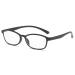 Smart zoom reading glasses lightweight ultra-clear TR90 anti-blue light reading glasses 5.3inx1.2inx2.0in Black