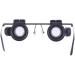20X Headband Glasses Magnifier with LED Light for Watchmaker Jewelry Optical Lens Magnifying Glasses Double Eyes Glass Loupe Magnifying - Buy Online on GoSupps.com