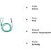 Rope Leash with Hand Loop - 2.50m 10mm in Mint | 27 Colors & 7 Lengths Available | Best International Shipping - Buy Online on GoSupps.com