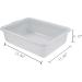 HOMMP White Wash Basins Small Utility Bus Box 4-Pack - Buy Online on GoSupps.com