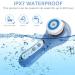 Palwin IPX7 Waterproof Facial Cleansing Brush with Red/Blue Light | 5 Brush Heads, 3 Speed Modes | Exfoliating & Deep Cleansing | USB Rechargeable - Buy Online on GoSupps.com