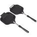 Qyebavge Aluminum Alloy Double Sided Pancake Frying Pan Even Heating Easy Cleaning for Home and Restaurants - Buy Online on GoSupps.com