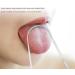 Silver Tongue Scraper - Stainless Steel Tongue Cleaner for Bad Breath Relief | Mouth Management Tool for Adults - Buy Online on GoSupps.com