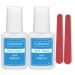 Nail Glue Lofuanna Professional 2Pcs Nail Glue for Acrylic Nails Super Strong Brush on Nail Glue for Press On Nails Long Lasting Quick-Drying Nail Glue for Nail Tips 7ml