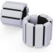 2 PCs wristweights ankle weights set weight cuffs for foot or wrist go jogging yoga aerobic pilates weight fitness bracelet gray