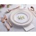 125 Disposable Heavy Duty Rose Gold Plastic Forks - Elegant Silverware for Catering, Events, Parties, Weddings - Stock Your Home - Buy Online on GoSupps.com