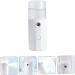 Outanaya 1pc Hydrating Instrument Cool Mist Sprayer Cloth Steamers Electronic Abs Face Steamer White - Buy Online on GoSupps.com