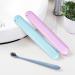 Premium Ddky 4-Piece Smiling Face Travel Toothbrush Set | Portable Toothbrush Case & Protective Covers | Ideal for On-the-Go Oral Care - Buy Online on GoSupps.com