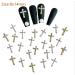 20 Pcs Rhinestone Nail Charms - Cross Bear & Butterfly Nail Art Accessories for DIY Designs - Buy Online on GoSupps.com