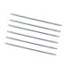 JIHUOO 6 Pieces Stainless Steel Double Makeup Spatula Cosmetic Spatula Gel Spatula Ointment Spatula Cream Spatula Cosmetic Spatula