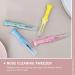 DOITOOL 10Pcs Baby Nose Cleaning Booger Tweezers | Ear Nose Navel Cleaner Clip Gadget for Newborn | Infant Ear Cleaning Tool - Buy Online on GoSupps.com