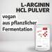 Nutrinax L-Arginine HCL Powder 1000g | Vegan Amino Acid | Pure L-Arginine Hydrochloride | No Fillers or Additives | Herbal Fermentation - Buy Online on GoSupps.com