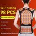 Back Support Belt - Self-Heating Magnetic Therapy Posture Corrector for Pain Relief & Lumbar Support | X-Large Size - Buy Online on GoSupps.com