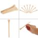 10pcs Wooden Wax Sticks - Disposable Spatula for Face Masks & Hair Removal Cream Applicator | International Shipping Available - Buy Online on GoSupps.com