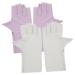 Beaupretty 2 Pairs Pink Gloves Nail Uv Gloves Uv Protection Gloves Sun Protection Gloves for Women Uv Protective Gloves for Manicure Uv Gloves for Nail Manicure Uv Gloves Gel Nylon Summer