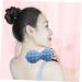 Beaupretty Yoga Ball Massage - Silicone Double Massage Balls for Running & Fitness | Manual Roller | 15x6cm Blue - Buy Online on GoSupps.com