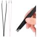 Eyebrow Tweezers Set 2 Sets Stainless Steel Tweezer for Ingrown Hair Removal Professional Makeup Beauty Tool for Eyebrows Plucking and Facial Body Ingrown Hair - Buy Online on GoSupps.com