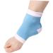 minkissy Socks Moisturizing Heel Socks for Cracked Heels Blue Open Toe spa Gel Socks for Lotion Overnight toeless spa Socks Vented Heel Socks Foot Cover Men and Women Protector Spa - Buy Online on GoSupps.com