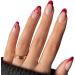 24 Pieces Oval Head Fake Nails Green Almond Faux Nails with Glue Full Coverage Nail Tip Press Nails (Color : 05) - Buy Online on GoSupps.com